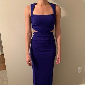 Cobalt Blue Nicole Miller Gown